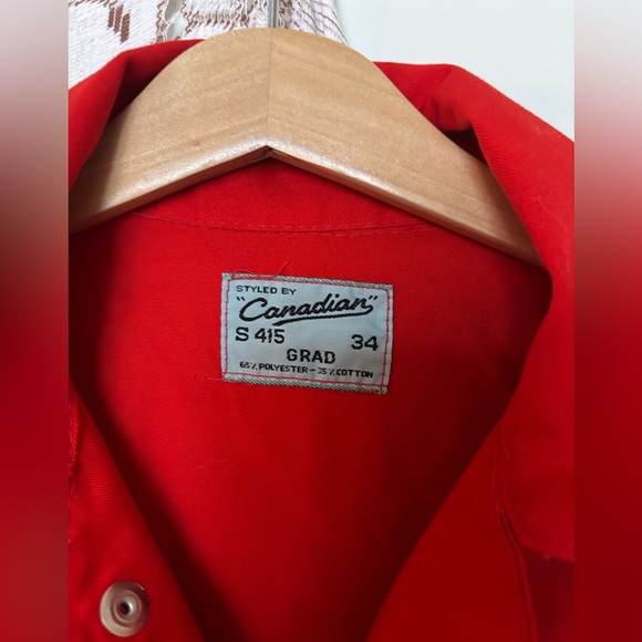 Vintage Red Jumpsuit - Picture 3 of 4